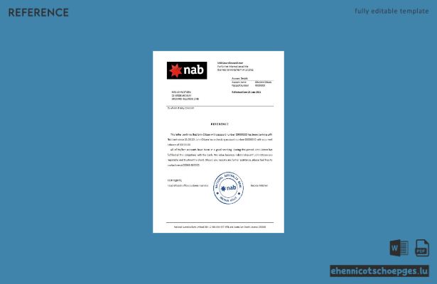 USA NAB Referenzmuster-Vorschau